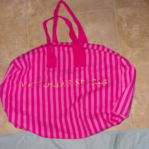 Victoria's Secret Bags 22 Victorias Secret Tote Purse Bag Pink